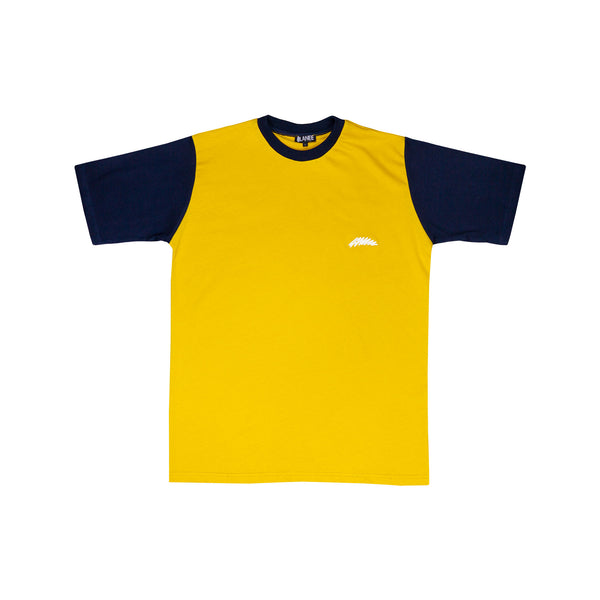 Lanee Clothing Streetwear YELLOW/BLUE TEE 22