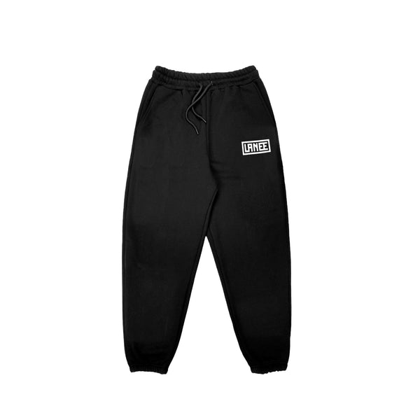 Lanee Clothing Streetwear BLACK SWEATPANTS