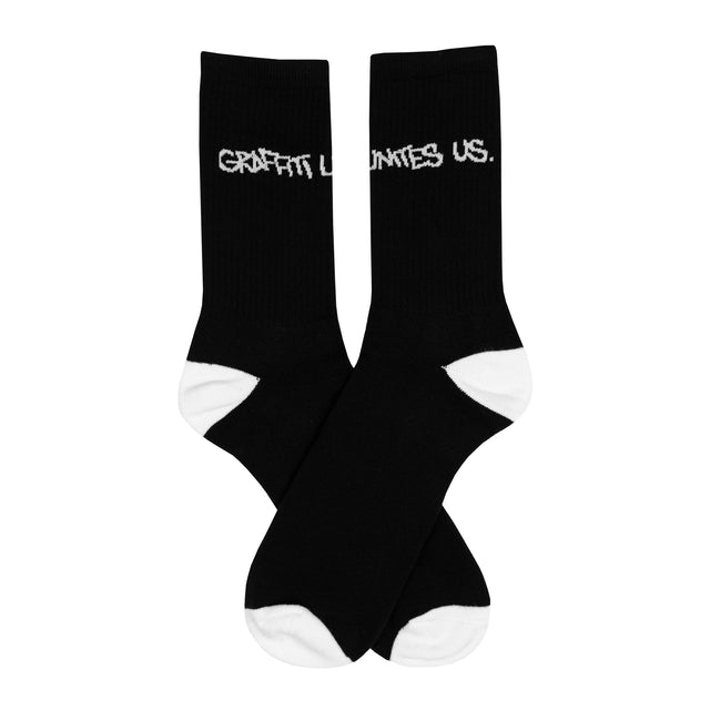 Lanee Clothing Streetwear GUU BLACK SOCKS