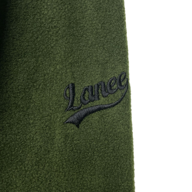 Lanee Clothing Streetwear GREEN FLEECE JACKET