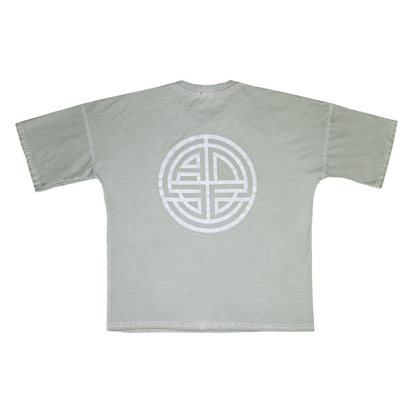 Lanee Clothing Streetwear LOOSE-FIT WASHED OLIVE TEE