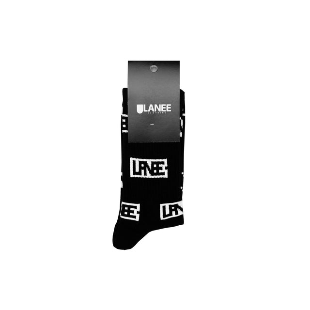Lanee Clothing Streetwear LANEE BLACK SOCKS