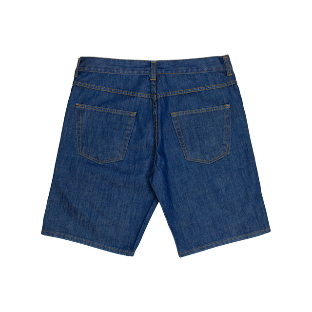 Lanee Clothing Streetwear DENIM D.BLUE SHORTS SS23