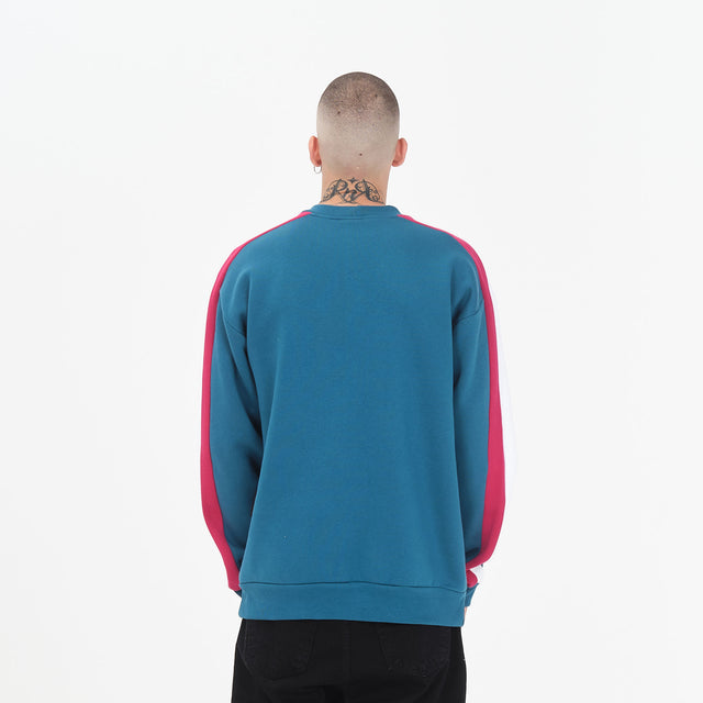 Lanee Clothing Streetwear 3-COLOR PETROL CREW