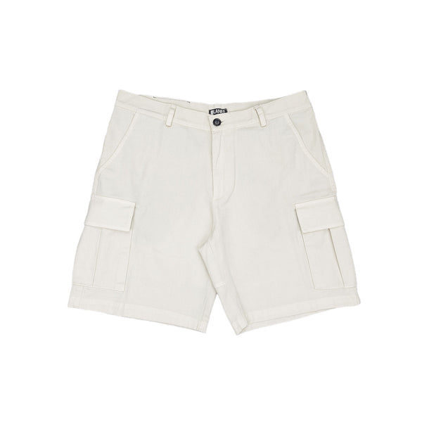 Lanee Clothing Streetwear BEIGE CARGO SHORTS 22