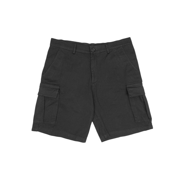Lanee Clothing Streetwear BLACK CARGO SHORTS 22