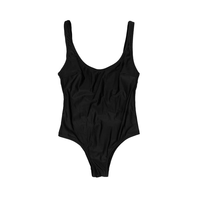 Lanee Clothing Streetwear BLACK ONE-PIECE SWIMSUIT