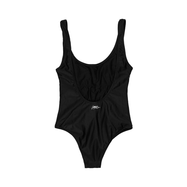 Lanee Clothing Streetwear BLACK ONE-PIECE SWIMSUIT