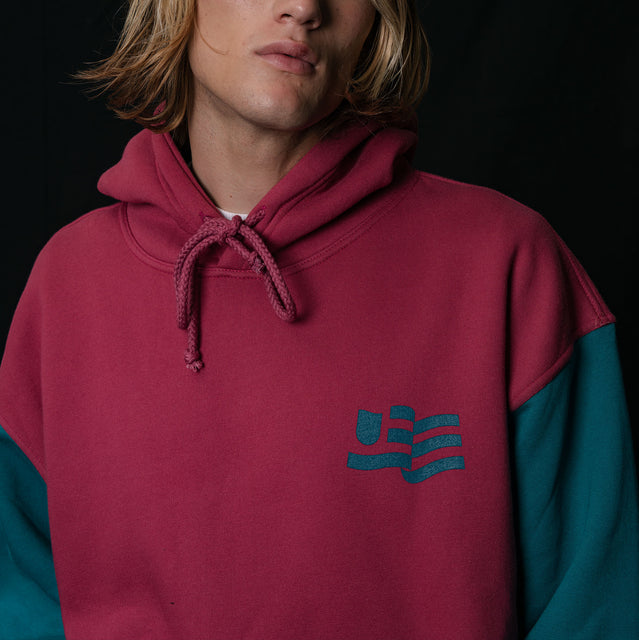 Lanee Clothing Streetwear FLAG MAR-GRN HOODIE