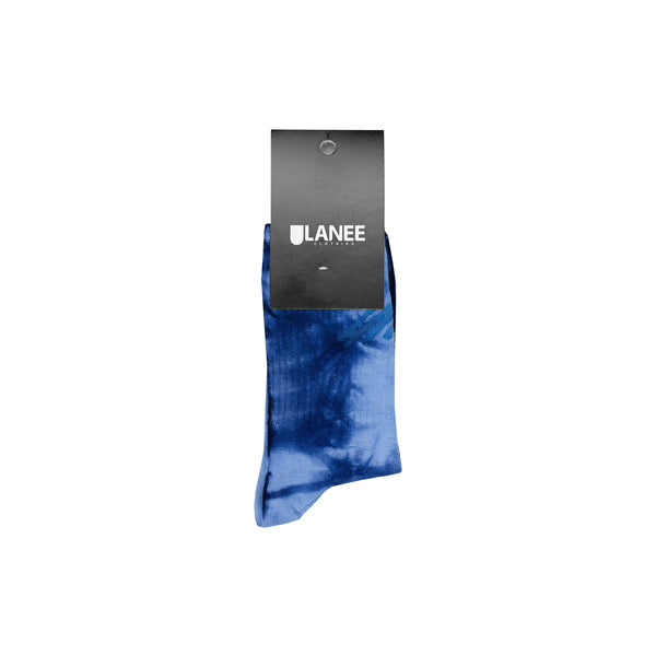 Lanee Clothing Streetwear TIE DYE BLUE SOCKS