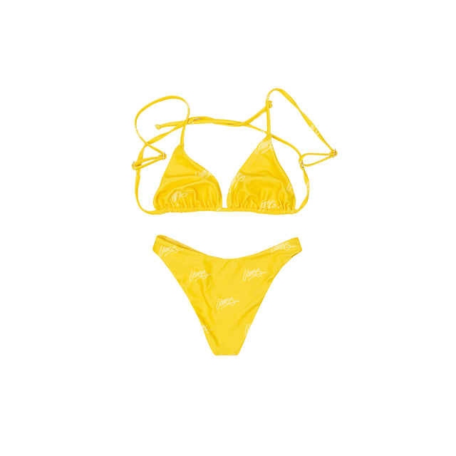 Lanee Clothing Streetwear YELLOW BIKINI