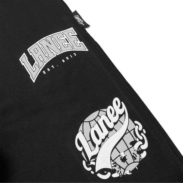 Lanee Clothing Streetwear BLACK SWEATPANTS