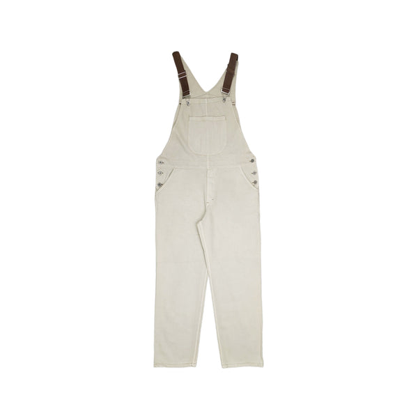 Lanee Clothing Streetwear BEIGE DENIM OVERALL