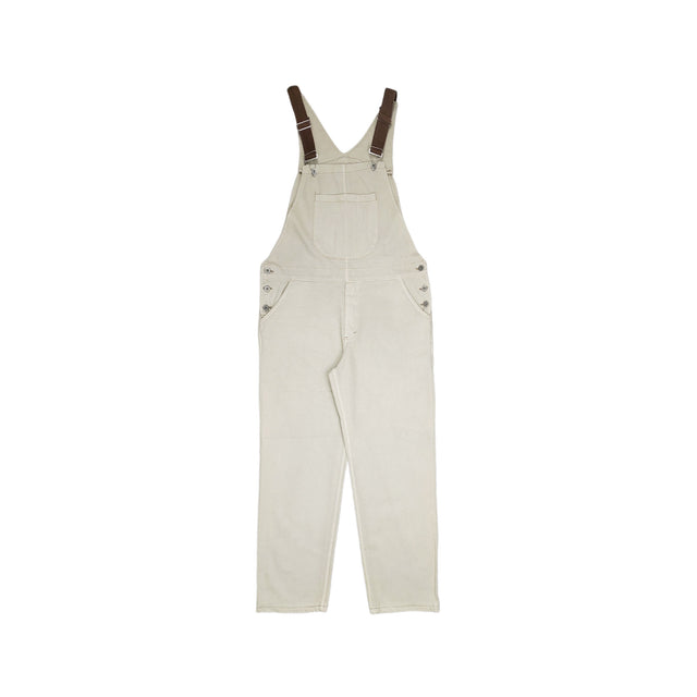 Lanee Clothing Streetwear BEIGE DENIM OVERALL