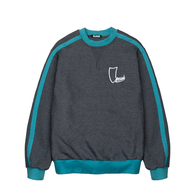 Lanee Clothing Streetwear GRAY/MINTY CREWNECK 17