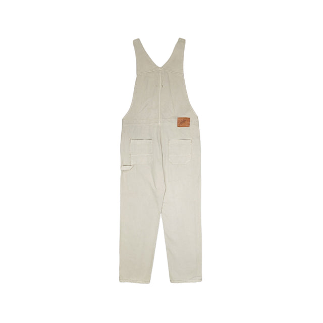 Lanee Clothing Streetwear BEIGE DENIM OVERALL