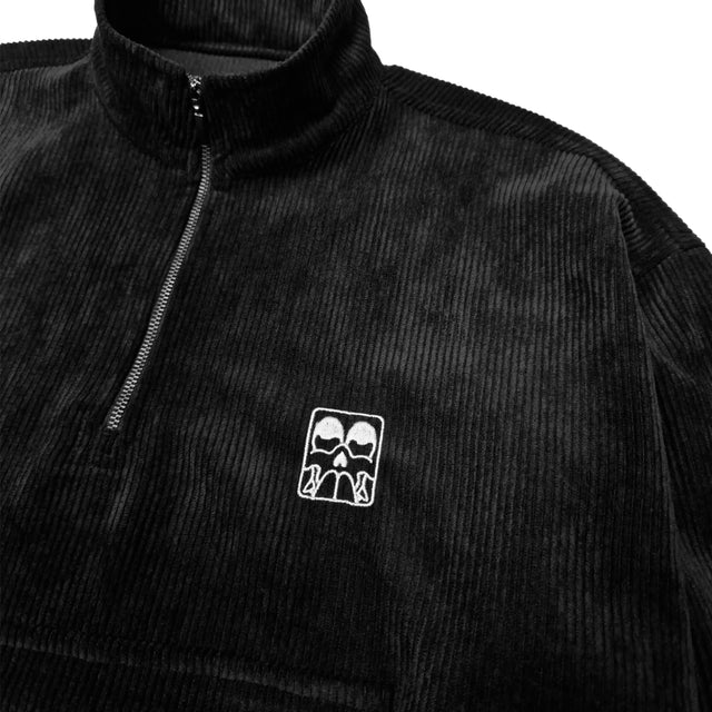 Lanee Clothing Streetwear CORDUROY HALF-ZIP