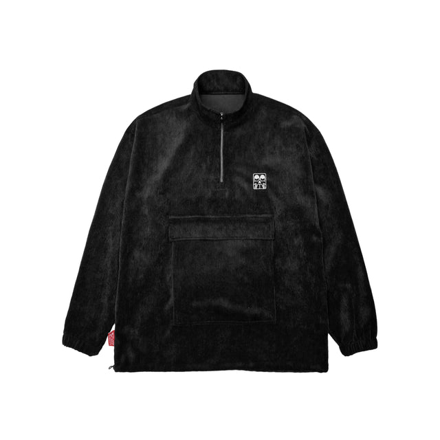 Lanee Clothing Streetwear CORDUROY HALF-ZIP