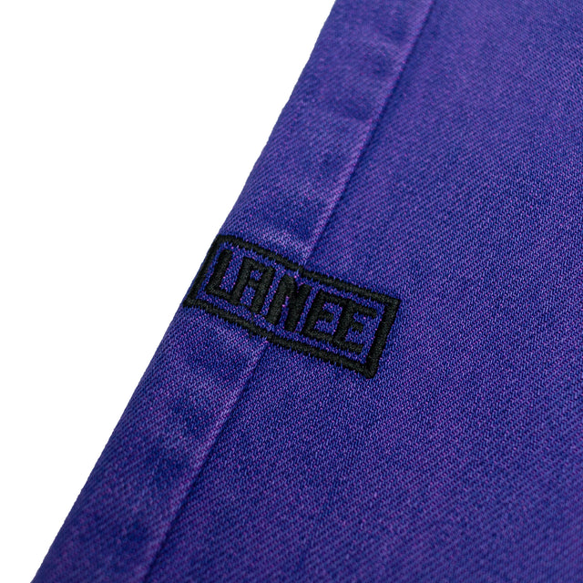 Lanee Clothing Streetwear DENIM PURPLE SHORTS SS23