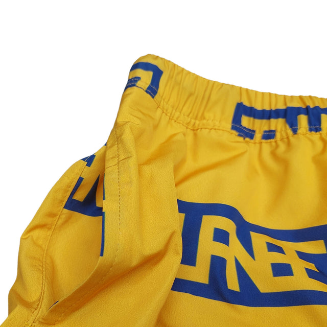 Lanee Clothing Streetwear YELLOW WALL WATER SHORTS