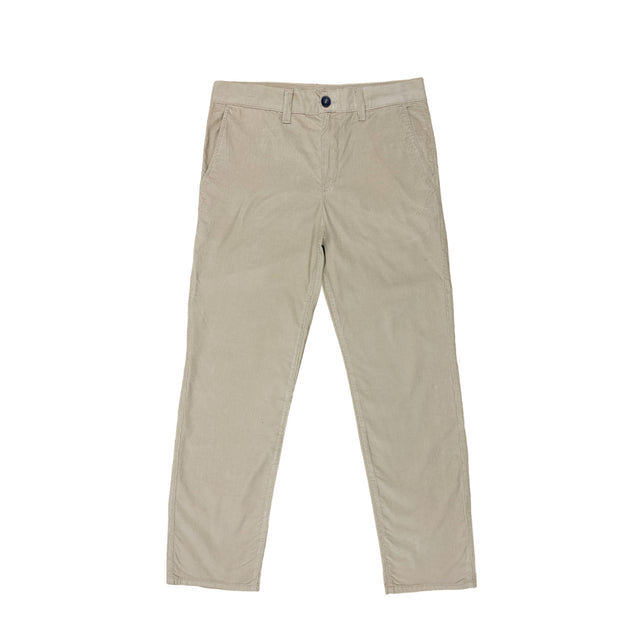 Lanee Clothing Streetwear BEIGE CORDUROY CHINO