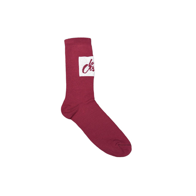 Lanee Clothing Streetwear MAROON CLASSICS SOCKS