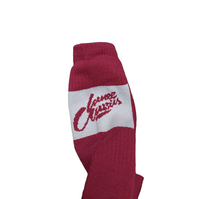 Lanee Clothing Streetwear MAROON CLASSICS SOCKS