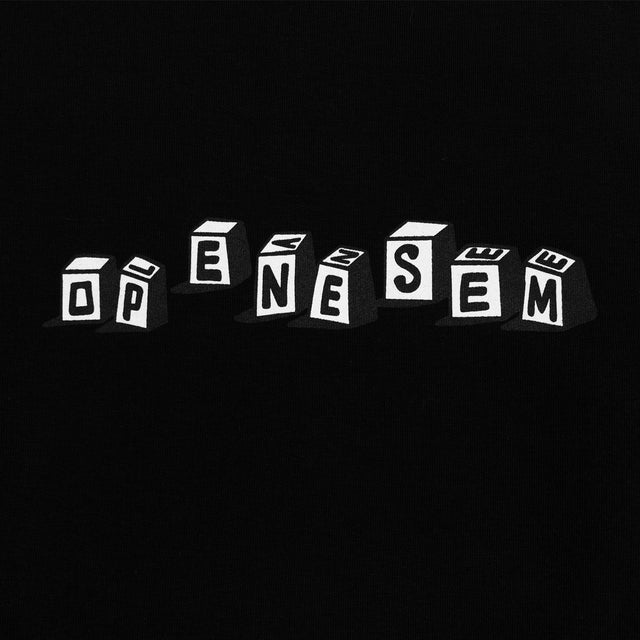 Lanee Clothing Streetwear OPENESEMLANEE BLACK CREWNECK