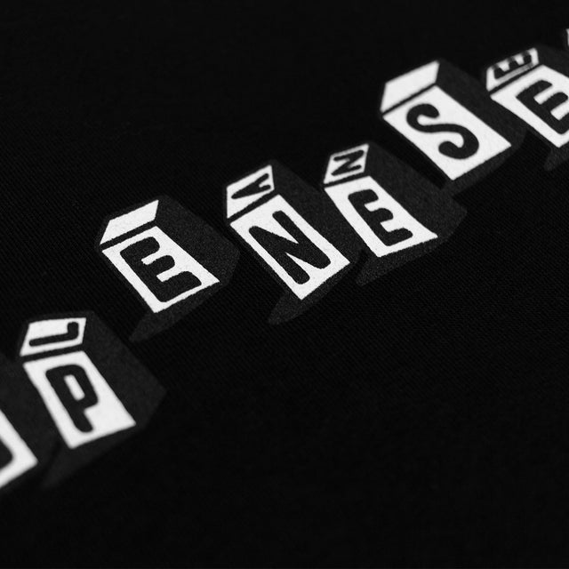 Lanee Clothing Streetwear OPENESEMLANEE BLACK CREWNECK