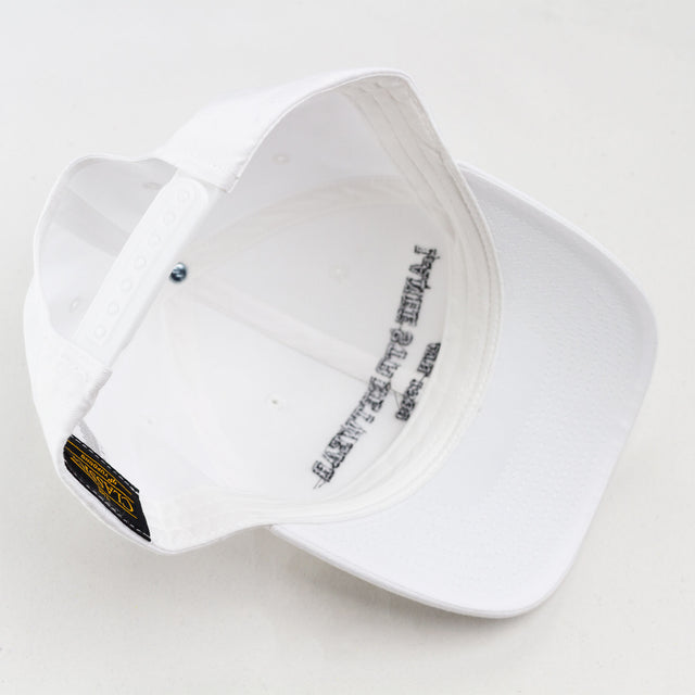 Lanee Clothing Streetwear WHITE LANEE STREETWEAR CAP 21