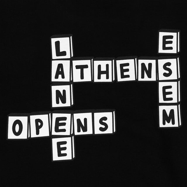 Lanee Clothing Streetwear OPENESEMLANEE BLACK CREWNECK