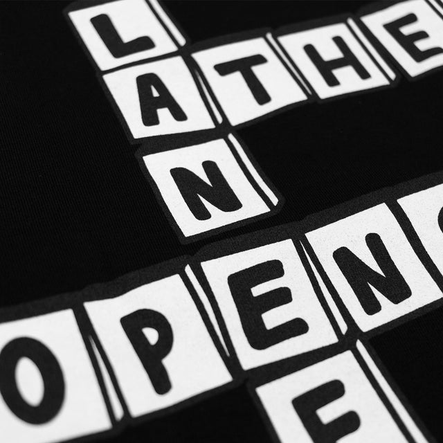 Lanee Clothing Streetwear OPENESEMLANEE BLACK CREWNECK