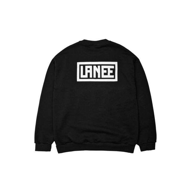 Lanee Clothing Streetwear BLACK CREWNECK