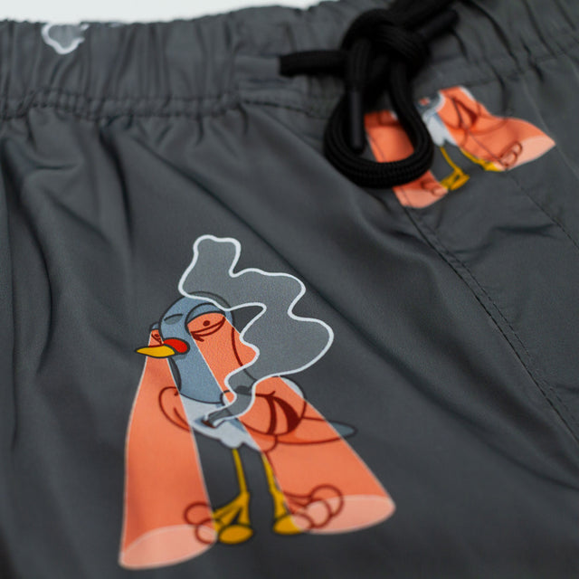 Lanee Clothing Streetwear PIGEON WATER SHORTS