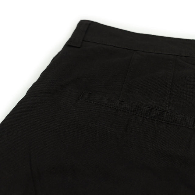 Lanee Clothing Streetwear BLACK CHINO SHORTS SS23