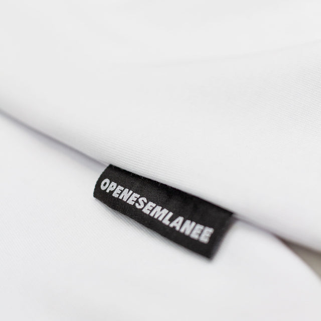 Lanee Clothing Streetwear OPENESEMLANEE WHITE CREWNECK