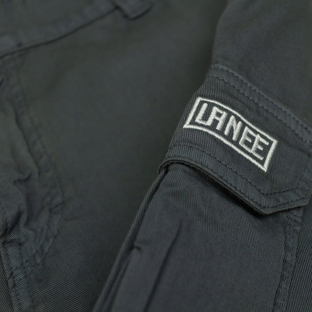 Lanee Clothing Streetwear GRAY CARGO SHORTS SS23