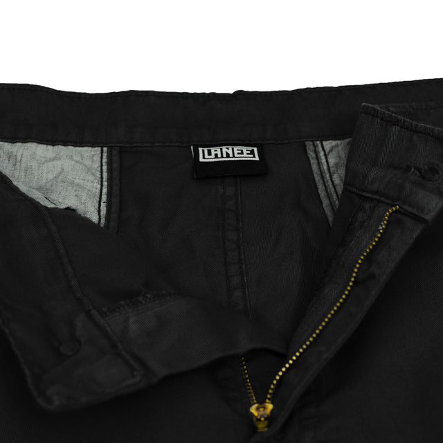 Lanee Clothing Streetwear BLACK CARGO SHORTS SS23